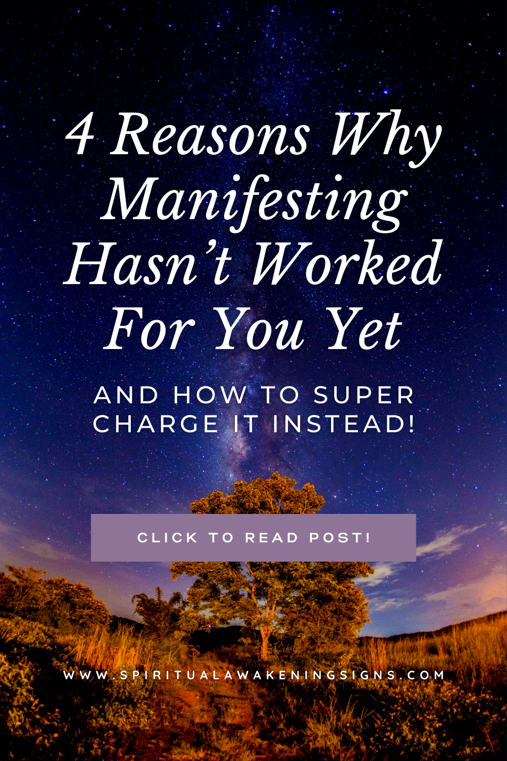 4 Reasons Why Manifesting Hasn’t Worked For You Yet (and how to super charge it instead!)