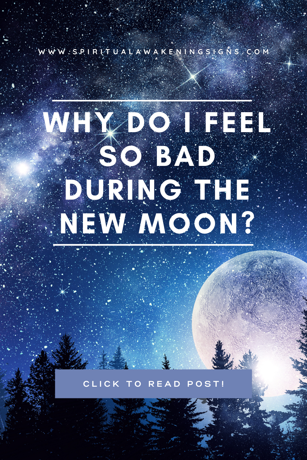 Why Do I Feel So Bad During The New Moon?